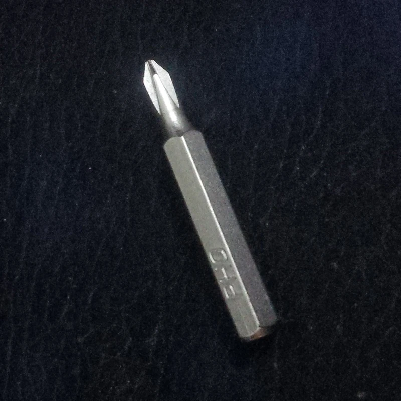 Ph0 Screwdriver Bit 1/4" Hex Bit Opening For M1.6m2 Screws Compatible