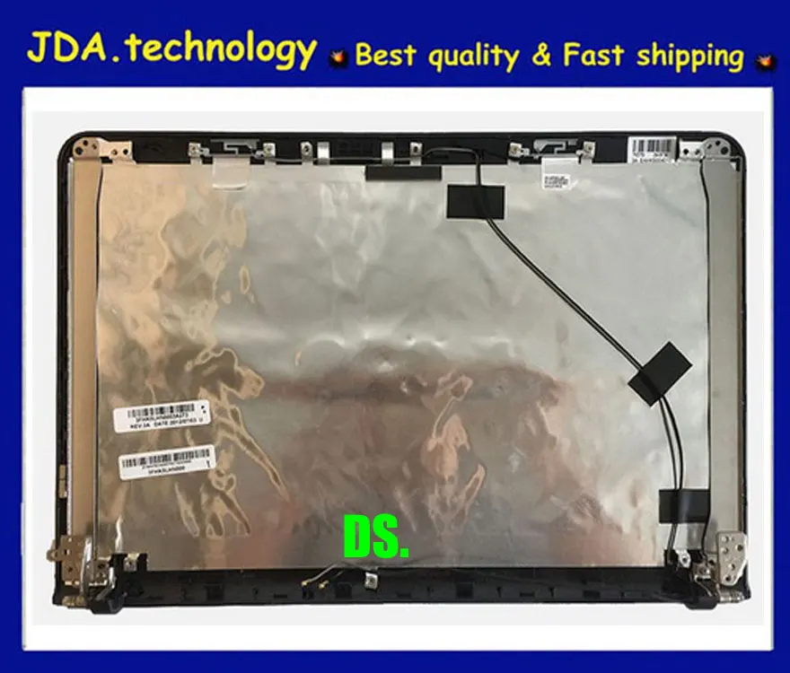 Wellendorff Новая/Оригинальная ЖК-Верхняя Крышка для VAIO SVE151 SVE1511 SVE1512 E серии задняя крышка с петлей, черный цвет