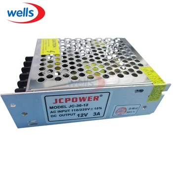 

110~220V Universal Regulated 12V 3A Switching Power Supply Transformer 5050 3528 strip light