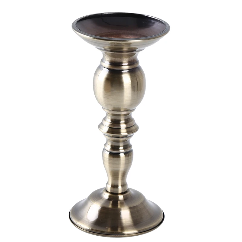 460-22 Bronze Подсвечники, подсвечник, Цветочная ваза, стол, центральный элемент, Цветочная стойка, дорожное украшение, свадебное украшение, ретро свечная стойка - Цвет: 460-22 Bronze
