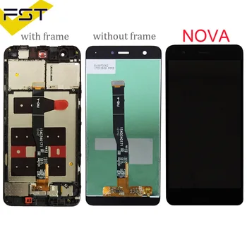 

Black/White For Huawei Nova LCD Display+Touch Screen Digitizer Assembly With Frame For Huawei Nova Pantalla Glass Panel+Tools