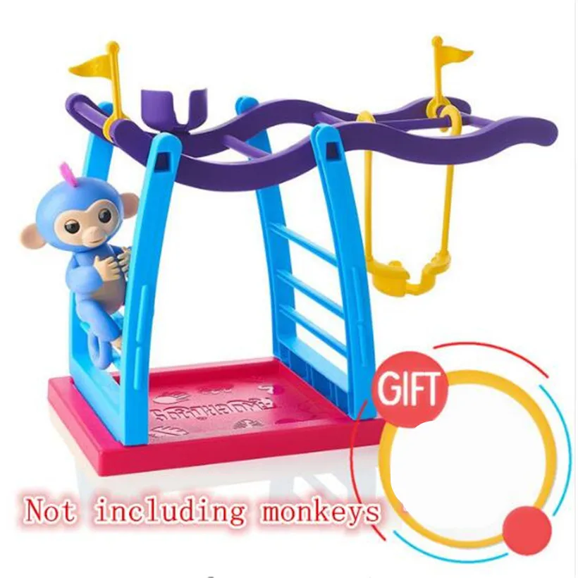 Hot Sell Funny Baby Monkey Movement Support For Finger Sports Climbing Frame Action Figure Model Toys Children | Игрушки и хобби