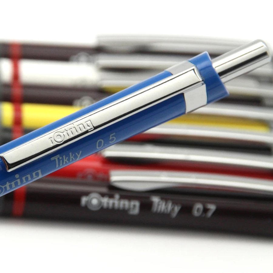 Германия Rotring Tikky механический карандаш 0,35/0,5/0,7/1,0 мм Пластик механический карандаш Одежда высшего качества, 1 предмет