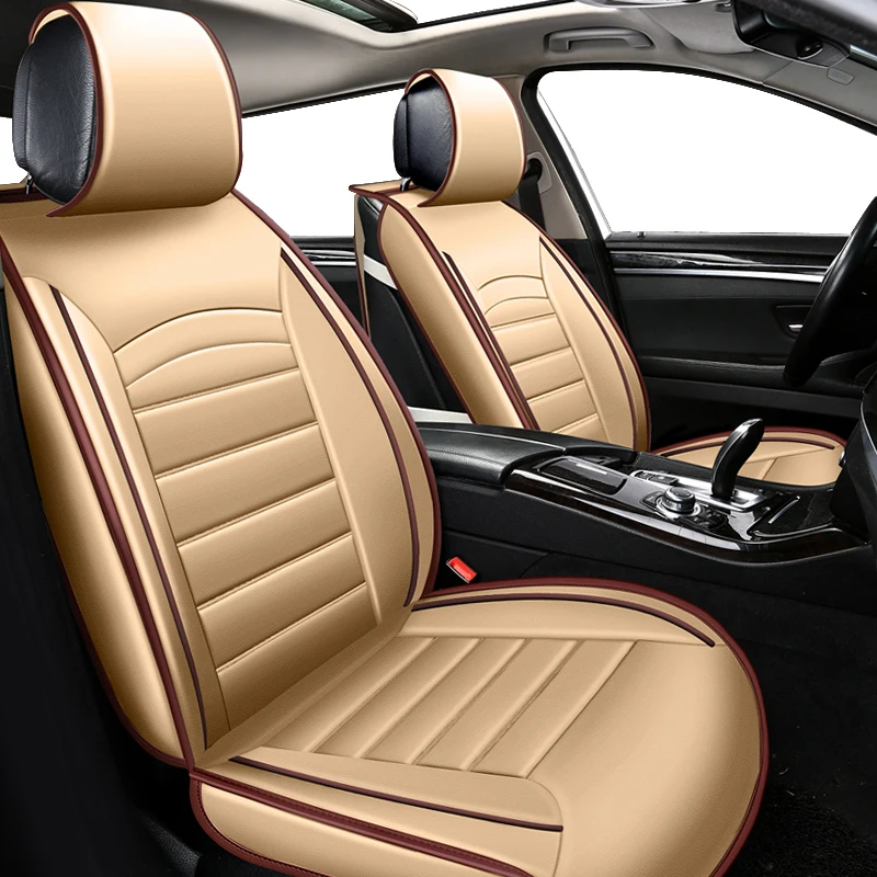 

KOKOLOLEE PU leather car seat covers For Toyota Volkswagen Suzuki Kia Mazda Mitsubishi Subaru Honda Audi Nissan auto accessories