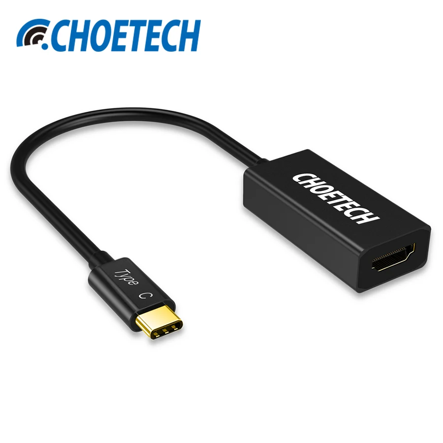 

USB-C to HDMI Adapter,CHOETECH 4K USB 3.1 Type C to HDMI Adapter 1080P for MacBook for Google Chromebook Pixel Type C Converter