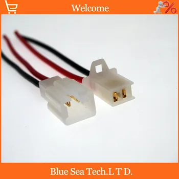 

2.8mm 2 pin Electrical Connector plug Male&Female with 10CM wire for E-Bike,Motorcycle,Motorbike,car, etc