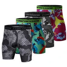 Pantalones de compresión para correr, mallas de camuflaje para hombre, mallas para baloncesto, Yoga, entrenamiento de gimnasia, Maratón, ropa deportiva para trotar fútbol(China)