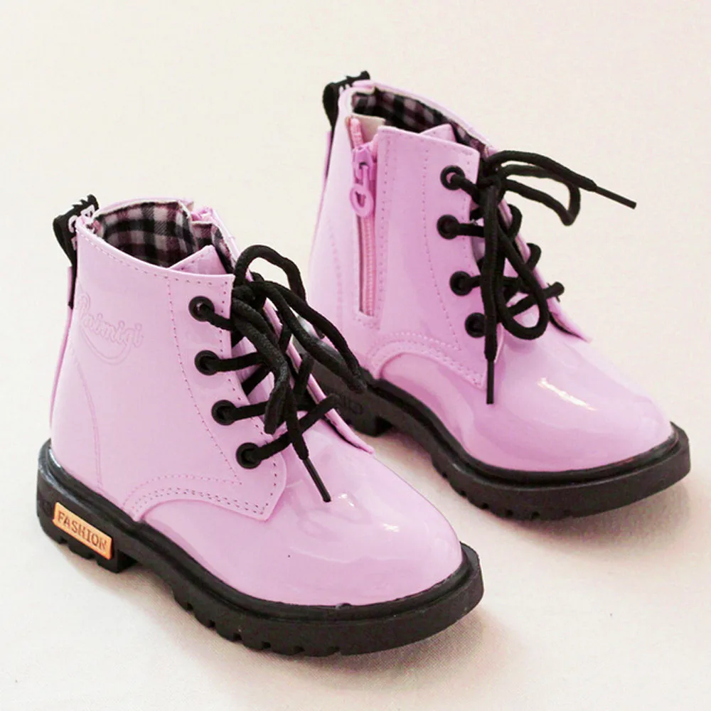 

winter boots kids waterproof Sneaker Winter Thick Snow Casual Shoes 2019 children shoes kids boys boots winter shoes for boy #C