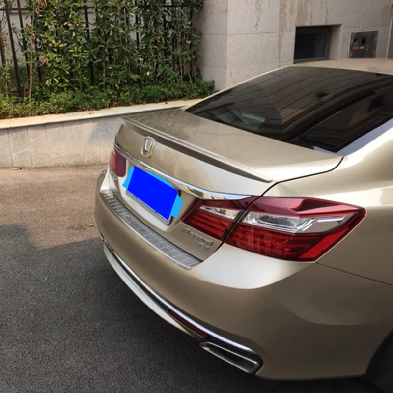 Для Honda Accord 2014 2015 автомобильное украшение из АБС-пластика Краска цветной задний