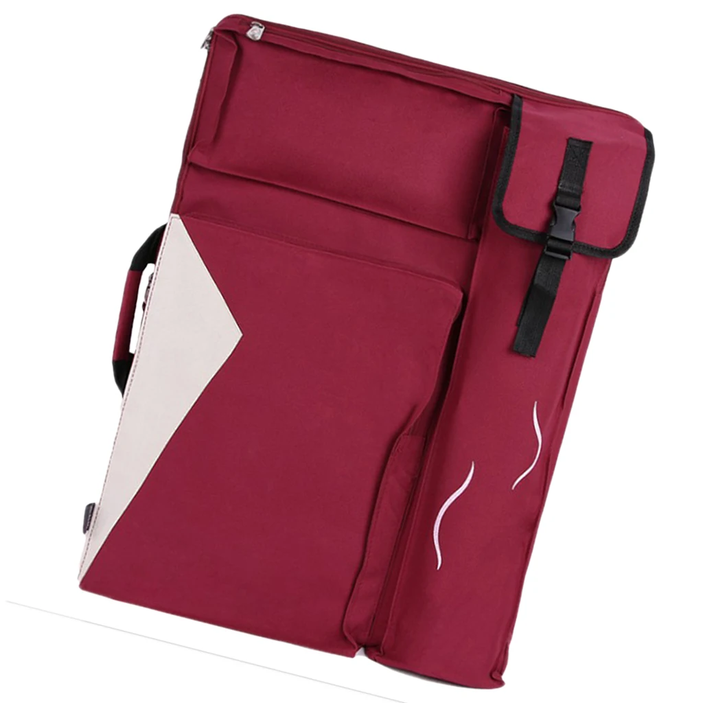 Canvas Art Portfolio Outdoor Backpack for Storage Tools of Drawing/ Painting /Sketching Art 