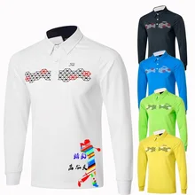 2016 New arrival tit golf clothes male quick-drying breathable male autumn long-sleeve t-shirt male long-sleeve uniforms