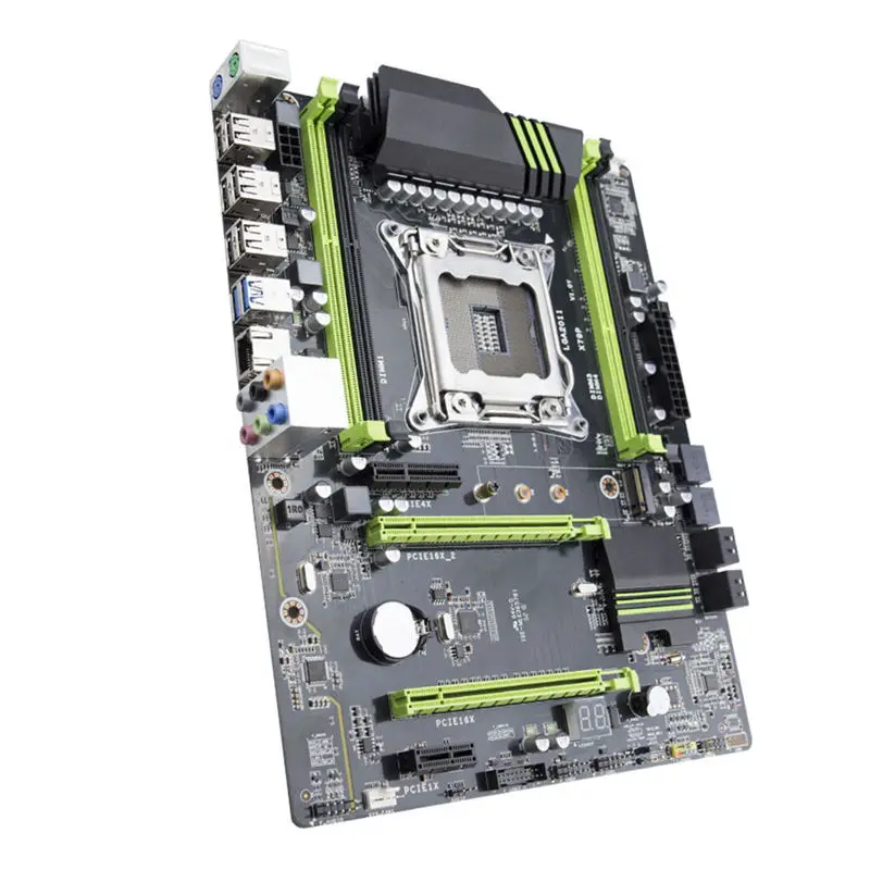 Cheap  X79P Motherboard LGA2011 ATX USB3.0 Sata3 Pci-E NVME M.2 Ssd Support REG ECC Memory And Xeon E5 Pro