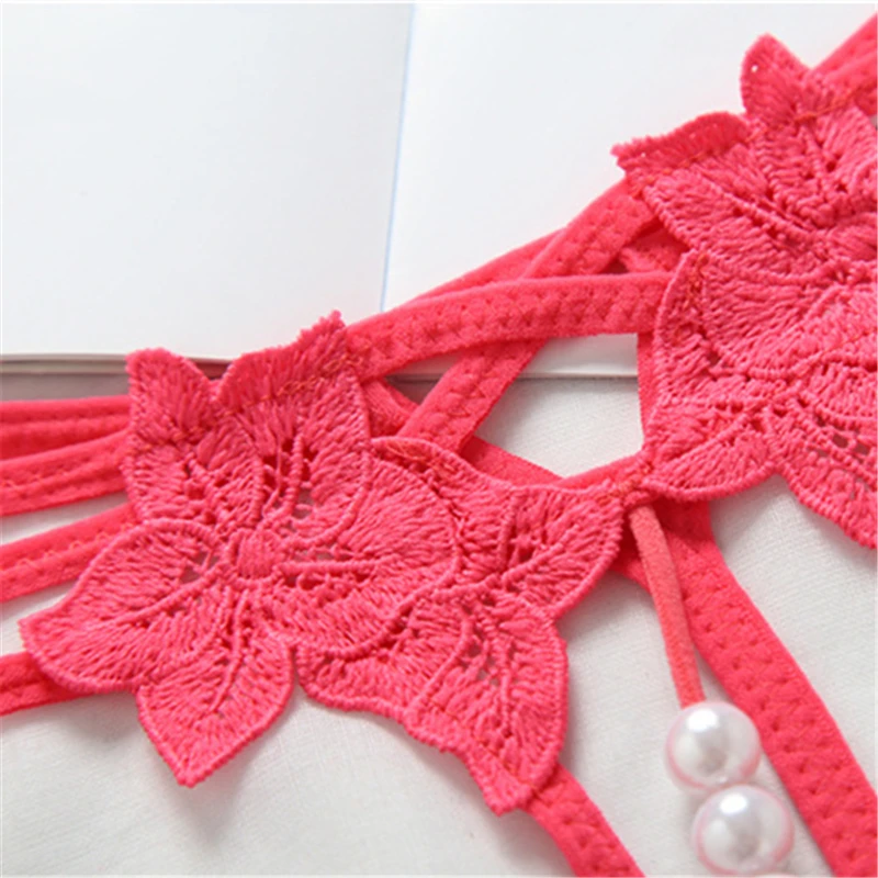 Women Panties Bragas Thong Lace Lingerie pearl G String Women's Underwear Black Sexy Lace Underwear Women Briefs 15 (5)