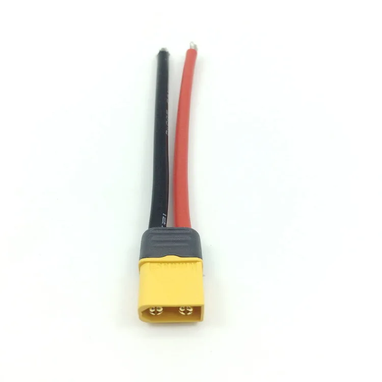 5 шт./лот штепсельная вилка Amass XT60H с силиконовым проводом Shealth 14awg для FPV RC Lipo