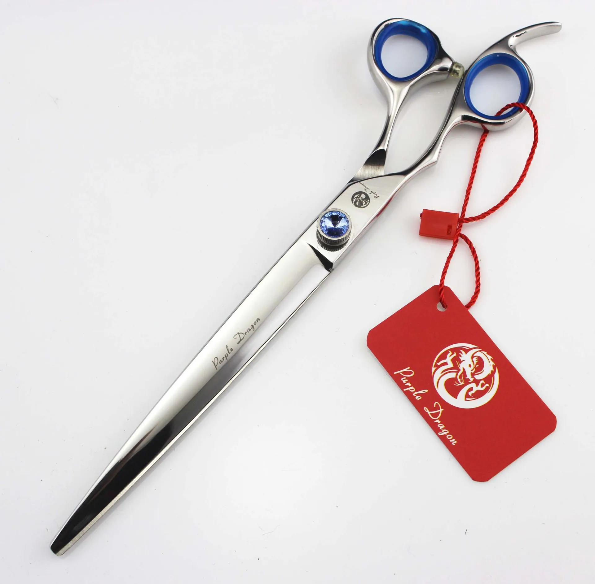 

8 inch high-grade gems left hand scissors pet scissors for southpaws