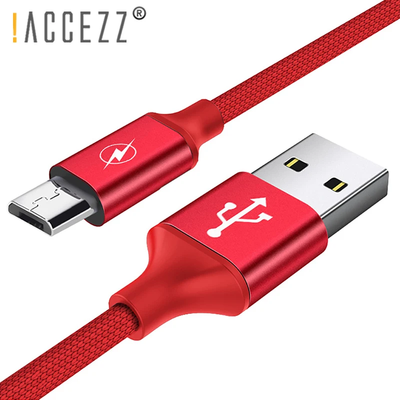 

!ACCEZZ USB Charging Sync Data Cable Micro USB For Xiaomi Redmi Note 4 4X Charger Cord Line For Samsung S6 S7 Edge Charge Cables