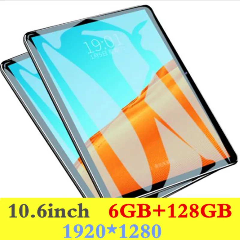 

10.6 inch tablet Octa Core 6GB RAM 128GB ROM 1920*1280 IPS Android 8.0 GPS Bluetooth FM Wifi tablets 10 10.1 tablet pc