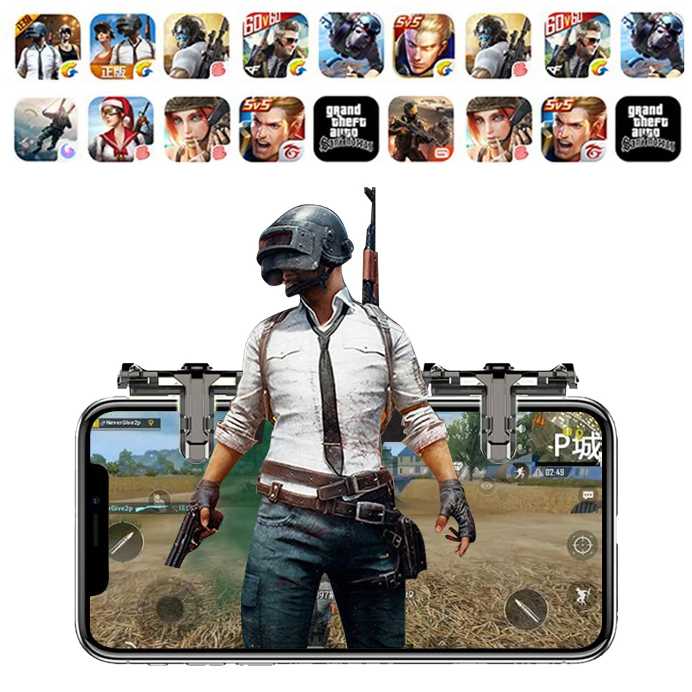 PUBG для xiaomi Android iPhone ios free fire triger аппарат игра для мобильного телефона контроллер геймпад джойстик смартфон геймер