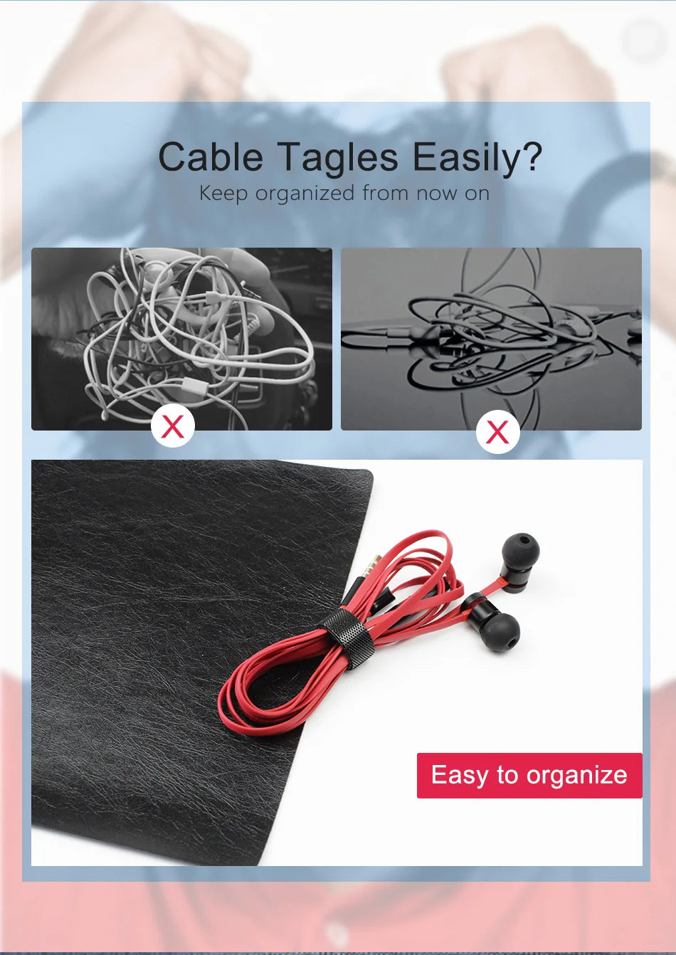 !ACCEZZ USB Cable Organizer Wire Winder Headphone Earphone Holder Mouse Tape Cord Clips Magnetic Protector Management For iPhone (4)