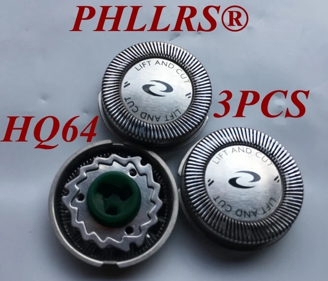 Сменная головка для бритвы PHILIPS HQ64 3 шт. HQ7360 HQ7390 HQ7110 HQ7120 HQ7140 PT710 PT715 PT725 PT720 HQ600 |