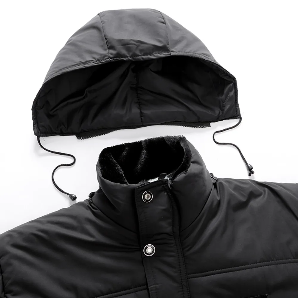 70% OFF Men Jacket Mens Men's Autumn And Winter New Style Thickening Warm Clothes Cotton Coat Casual Male Manteau Homme Hiver