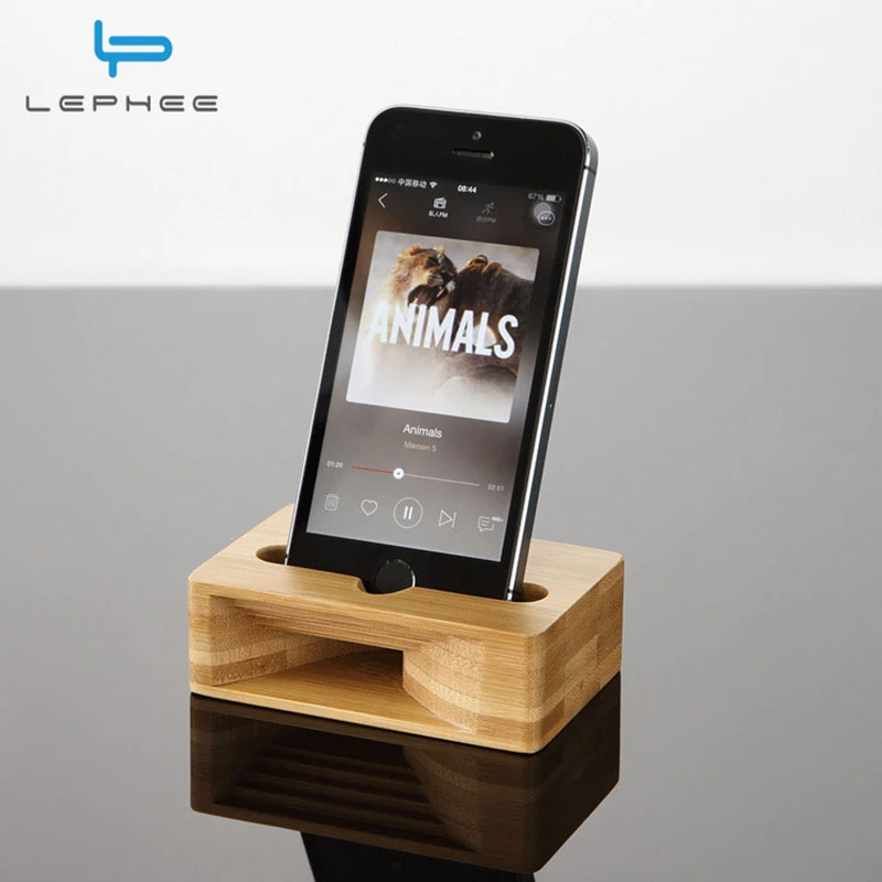 phone stand speaker