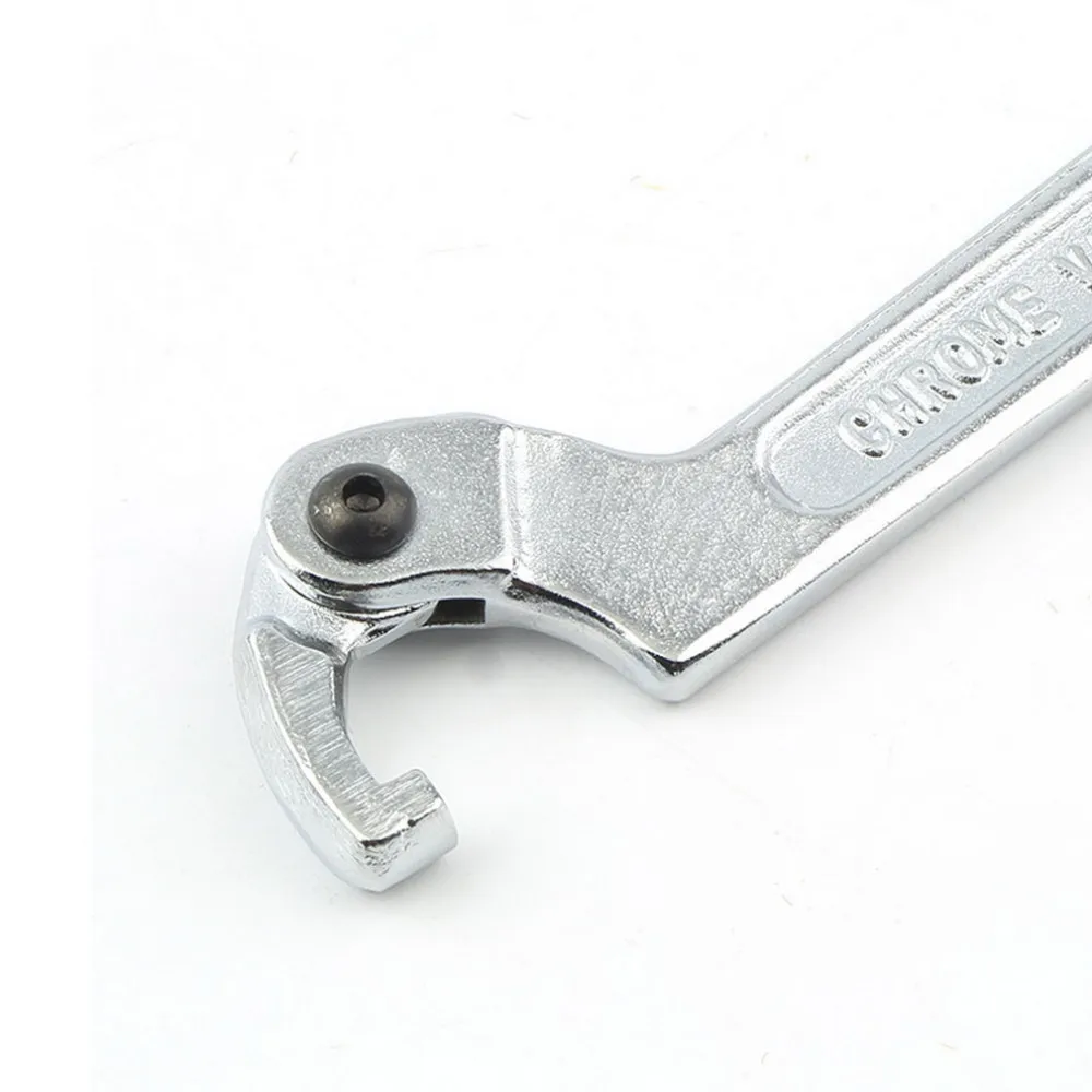 19-51 мм хром-ванадиевый Регулируемый крюк гаечный ключ C гаечный ключ новейший велосипедный инструмент идеально подходит для поворотной гайки или болта