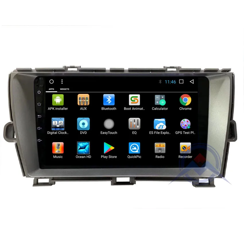 ZOHANAVI 9 дюймов Android 0 Octacore автомобильный DVD для Toyota Prius радио gps навигации 2009 2010 2011 2012