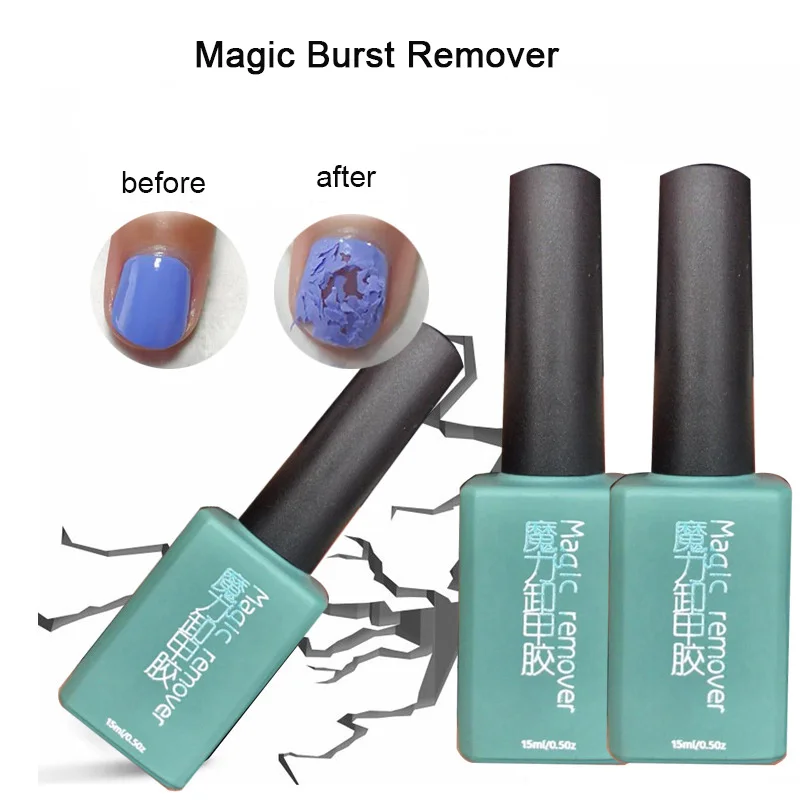 

15ml-NEW Burst Acrylic Soak Off Clean Degreaser Gel Nail Polish Removal Manicure Cleanser Nail Art Polish UV Gel Removal TSLM1