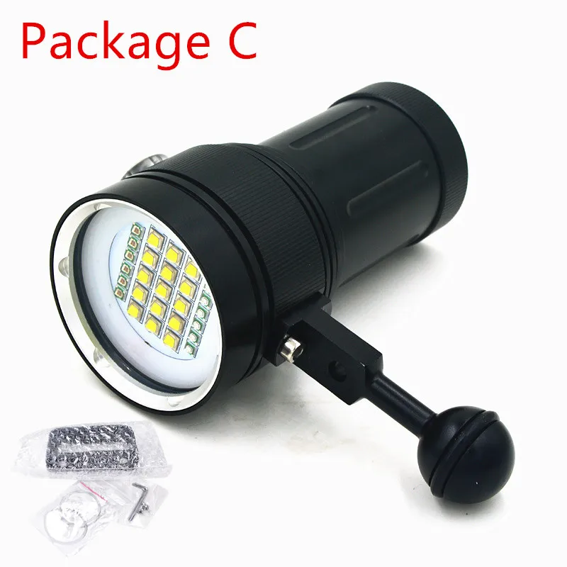 diving led flashlight c