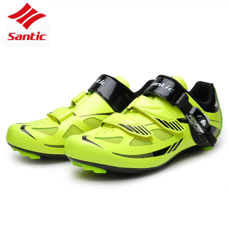 

Santic Professional Athletic Road Bike Cycling Shoes Men Racing Bicycle Sneaker Self-Locking Bike Shoes sapatilha ciclismo mtb