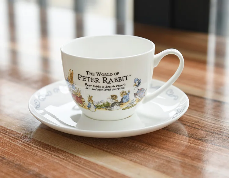 Новые мультфильм кролик Европейский Керамика Кофе Кружки молоко Кружки Чай Чашки