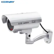 Водонепроницаемый Пустышки CCTV Камеры С Мигающий СВЕТОДИОД Для Открытом или Закрытом Реалистичной Fack Камеры для Обеспечения Безопасности