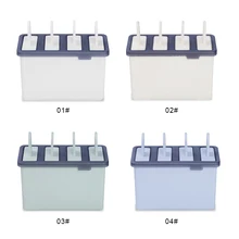 4 ячейки Пластик форма для сладостей бытовой Мороженое Maker форма кухонные инструменты