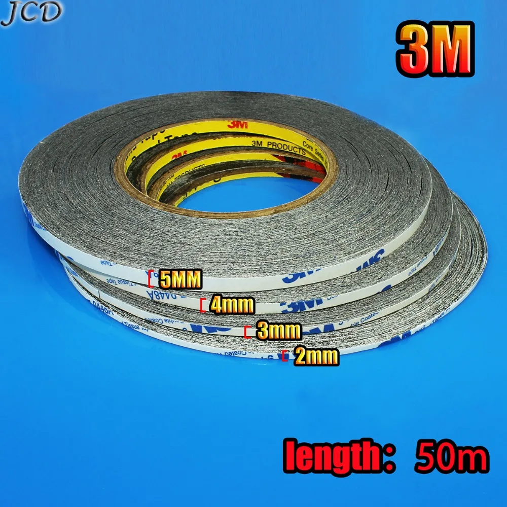 JCD 2/3/4/5 мм 3 м супер сильный двусторонняя клейкая Heavy Duty лента для ЖК дисплей