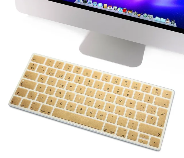 Силиконовый чехол для испанской клавиатуры ЕС евро ESP нового iMac Magic 2 Bluetooth
