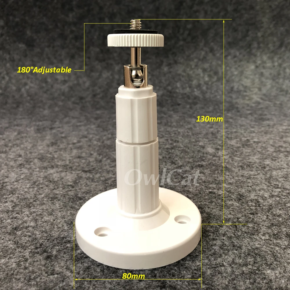 OwlCat внутренний/наружный алюминиевый/пластиковый корпус камеры видеонаблюдения, защитный чехол, пластиковый кронштейн для камеры видеонаблюдения s