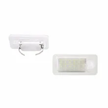 2 Pz LED License Plate Luci SMD3528 18 Led 6000 K Luce Targa Per AUDI A3 S3 A4 S4 B6 B7 A6 C6 S6 A8 S8 RS4 RS6 Q7