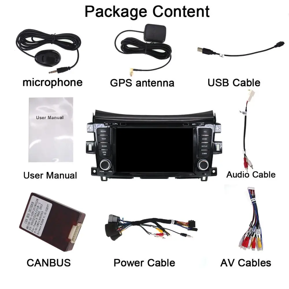 Clearance 2 din Android 9.0 4+32GB Car Multimedia Radio player dvd player For NISSAN NP300 Navara 2014+ GPS map Navigation px5 5