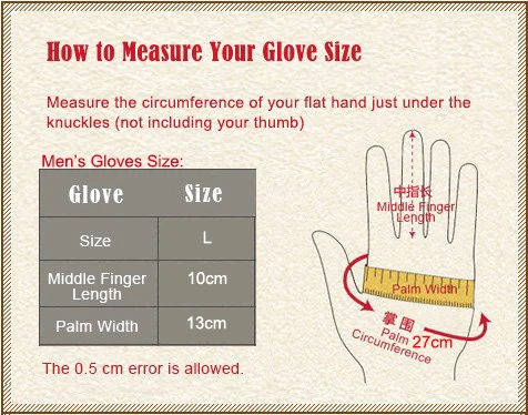 Men's Leather gloves New genuine sheepskin leather glove for men Outdoor Winter warm fur thickening thermal patchwork gloves G31