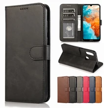 Флип-бумажник чехол для Huawe Honor 8A чехол роскошный Магнитный винтажный простой кожаный чехол для Honor 8 A 8A чехлы для телефонов Coque