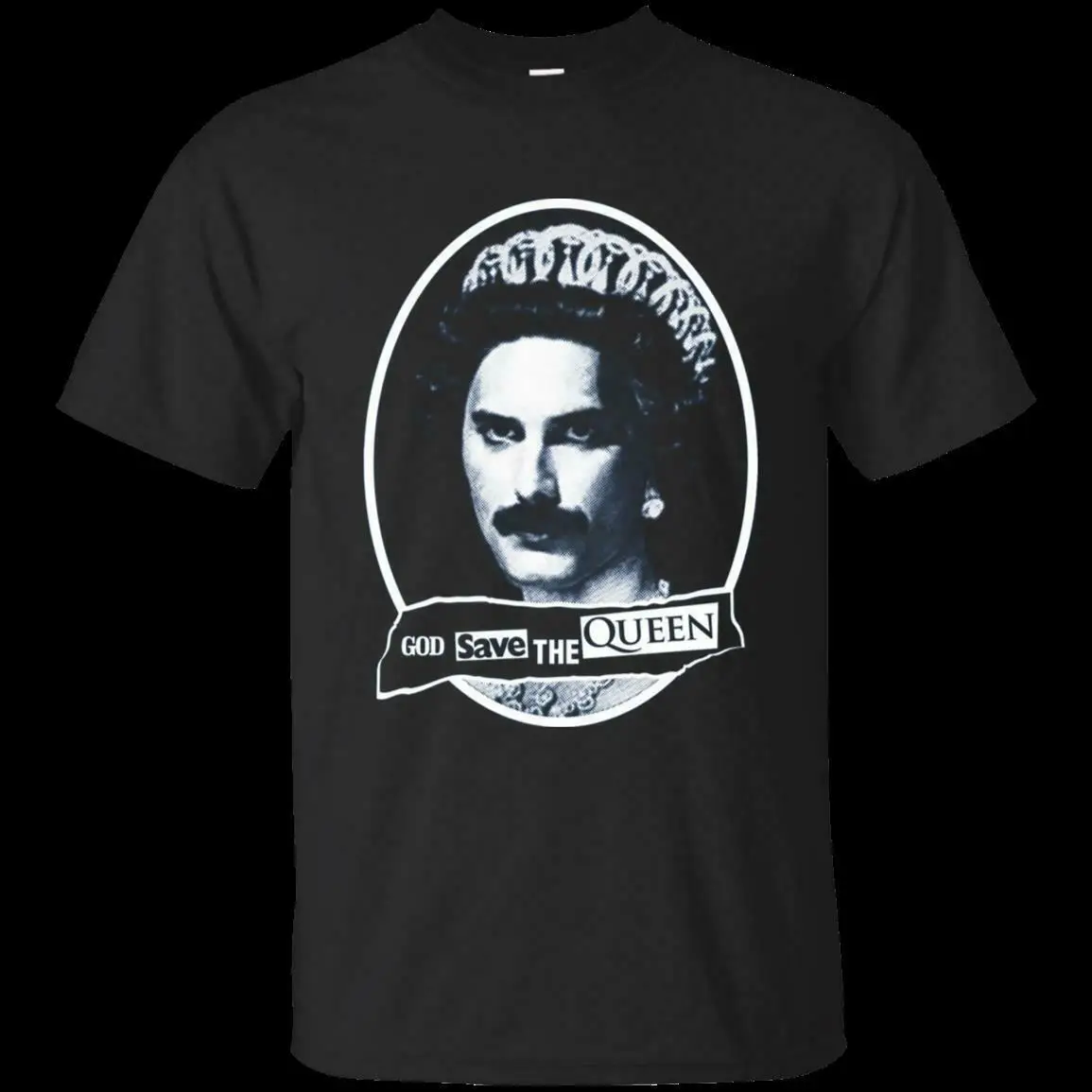 god save the queen freddie mercury t shirt