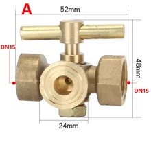 Латунный манометр, трехходовой клапан, манометр, регулятор давления, поддерживающий клапан DN15 M20* 1,5, высокое давление