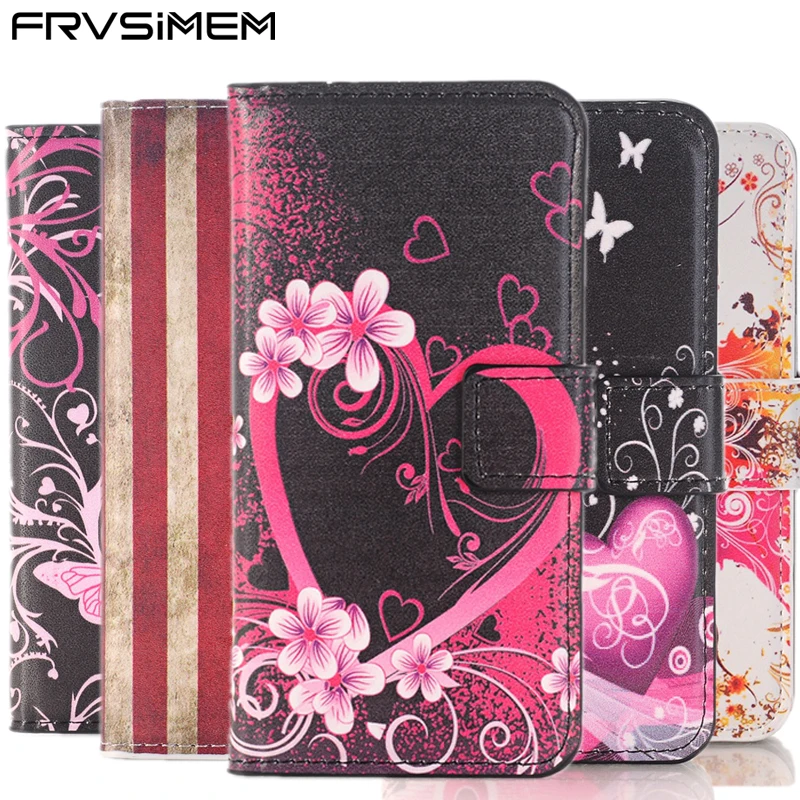 

For iphone SE 5s 5 5C Flip Cases Leather Wallet Phone Case Cartoon Shell Cover for iphone 4 4s