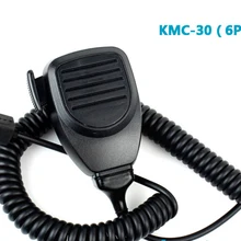 10 шт 6 PIN микрофон Динамик KMC-30 для Kenwood, мобильное радио TM-261A TM271A TM461A TM-471A TK-630 TK-730 TK-760 TK-768G