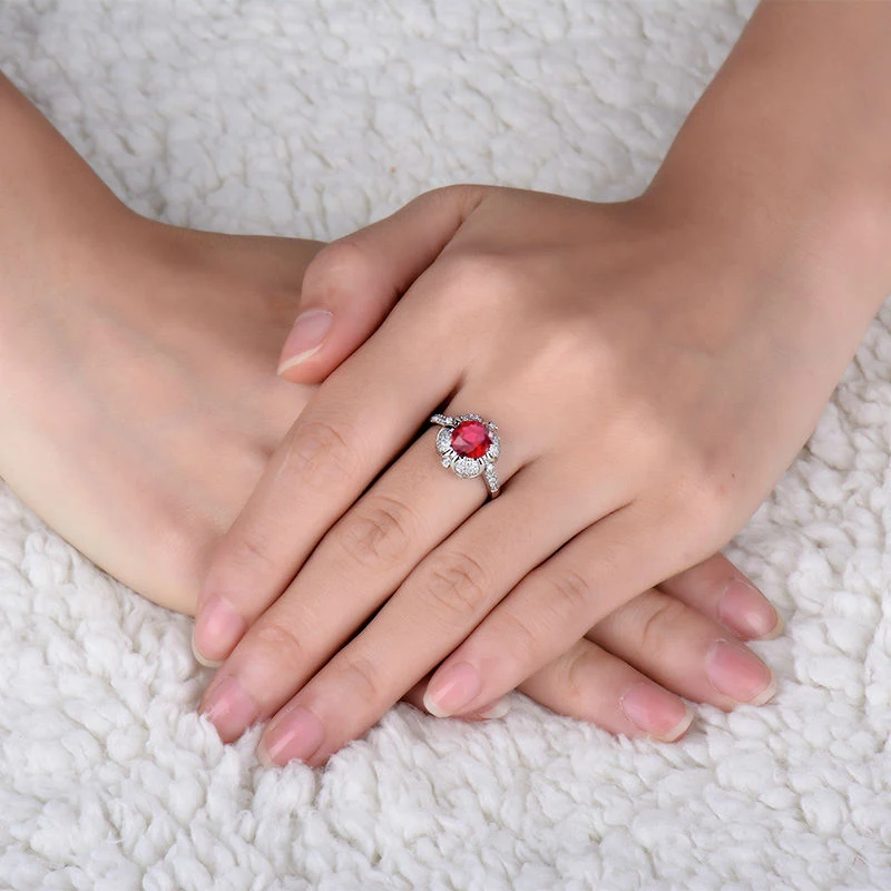 Venta-caliente-S-lido-14Kt-Oro-Blanco-Diamante-Natural-Engagement-Redonda-7x7mm-Rub-Anillo-de-La (5)
