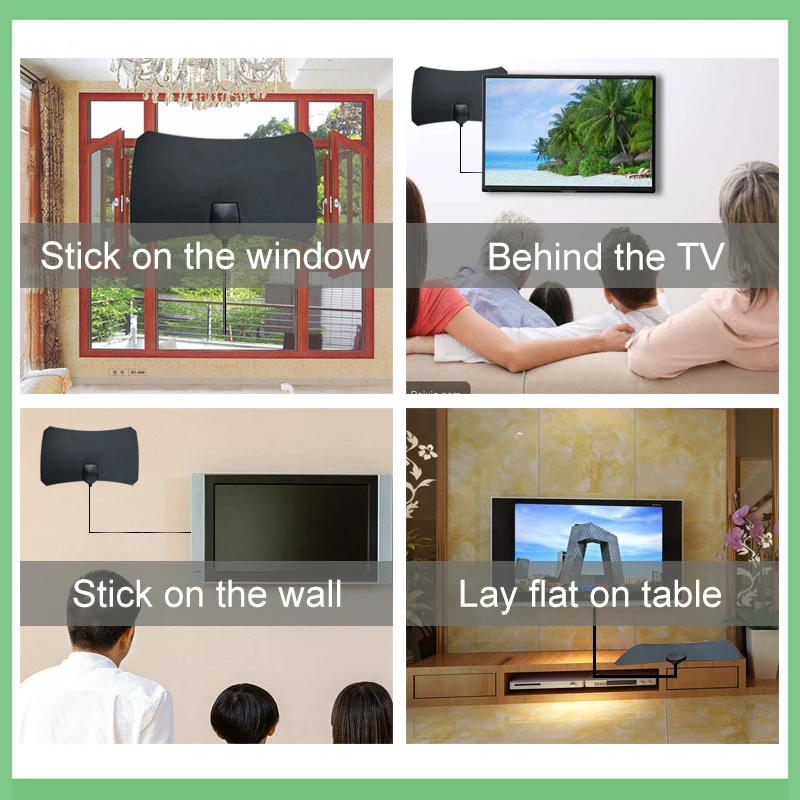 Телевизионная антенна для помещений и цифровых наружного hdtv hqclear внешний