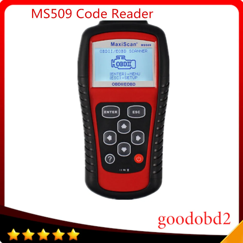 Для autel MaxiScan MS509 OBDII/EOBD сканер авто код ридер Автомобильный сканер MaxiScan MS509 многоязычный диагностический инструмент