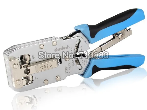 Новинка! Cat6 обжимной инструмент TL-2810R для UTP STP RJ45/RJ11 разъем