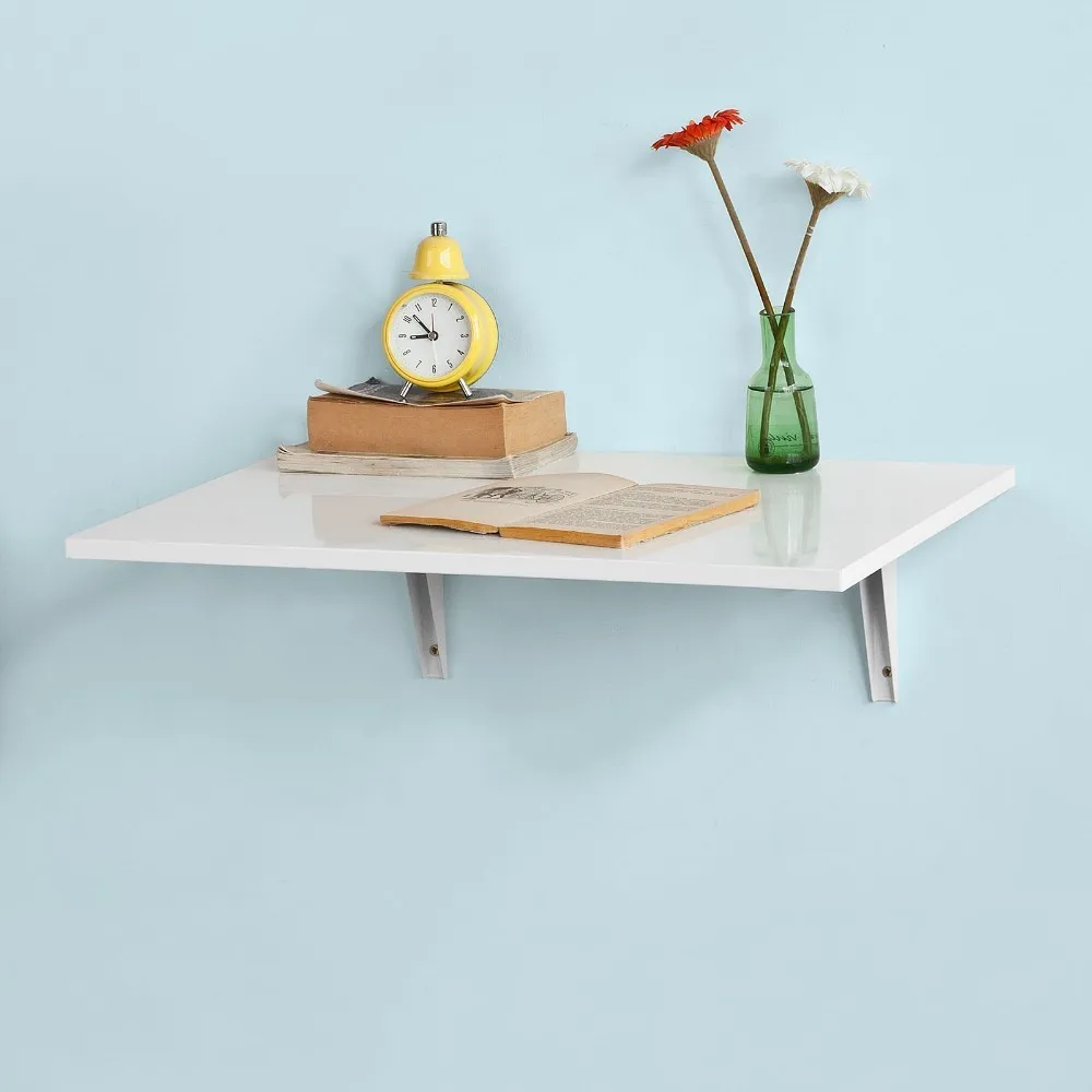Sobuy Fwt21 W Folding Wall Mounted Drop Leaf Table Kitchen